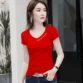 Fashion-Summer-Top-2021-Women-V-Neck-T-Shirt-Slim-Fit-Stretch-Cotton-T-Shirt-Chic-3.webp