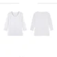 Solid-White-Black-Women-Tops-Shirt-Three-Quarter-Sleeve-Cotton-T-Shirt-Slim-Fit-Basic-Spring-5.webp